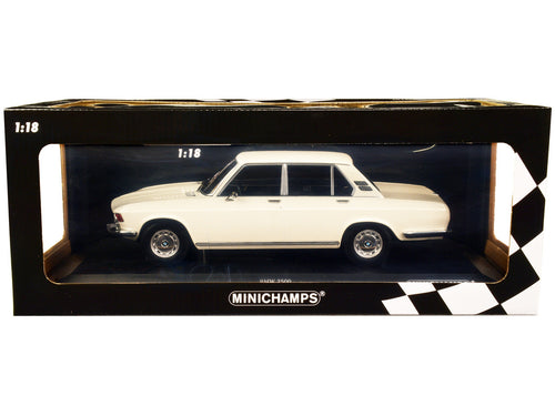1968 BMW 2500 White Limited Edition to 504 pieces Worldwide 1/18 Diecast Model Car by Minichamps-0