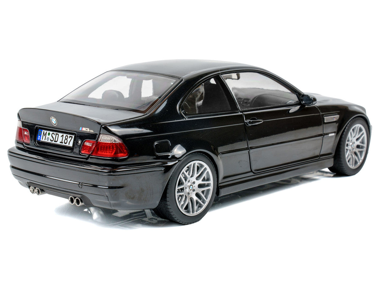 2003 BMW M3 CSL Saphire Black 1/18 Diecast Model Car by Norev-0