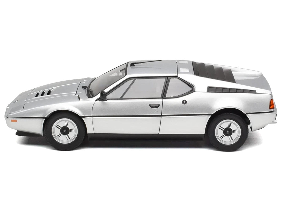 1980 BMW M1 Silver Metallic 1/18 Diecast Model Car by Norev-2