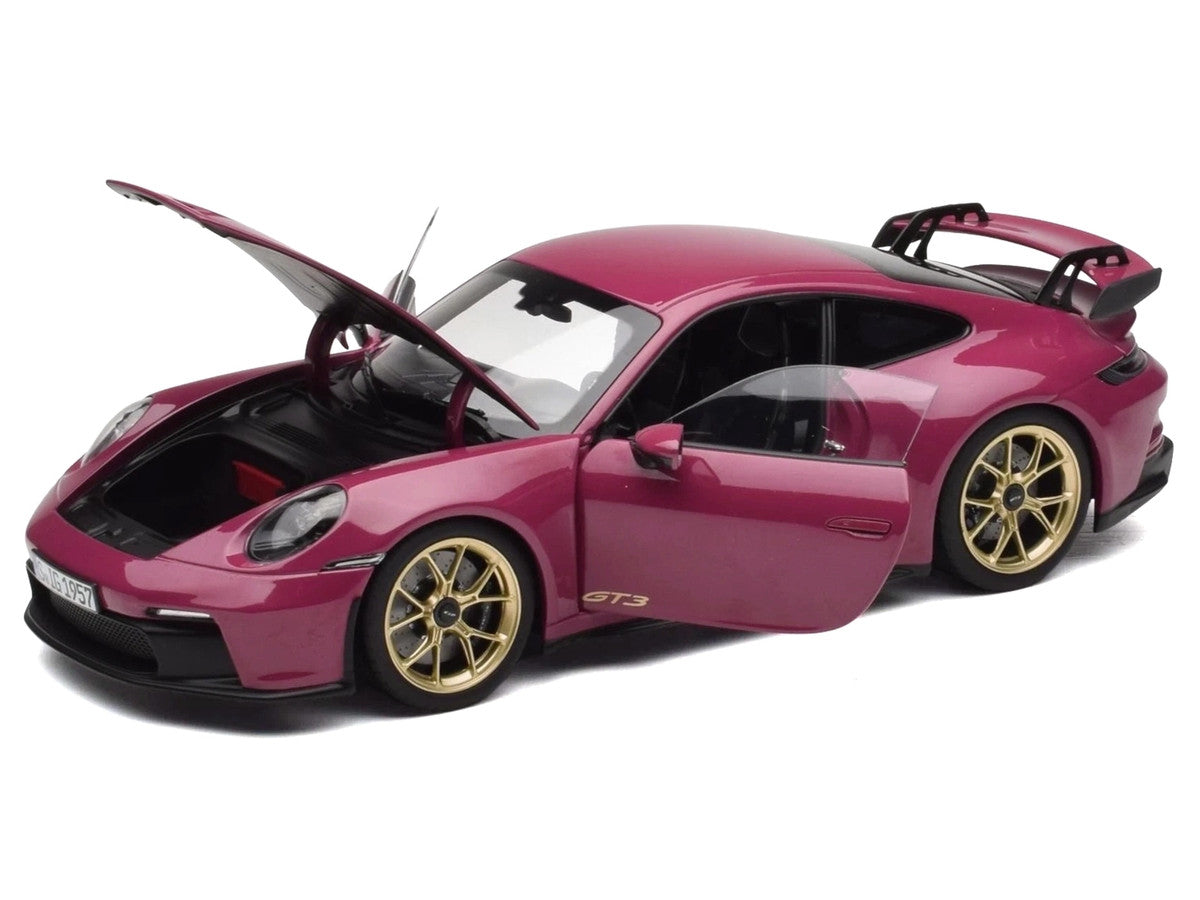 2021 Porsche 911 GT3 Ruby Star Neo 1/18 Diecast Model Car by Norev-1