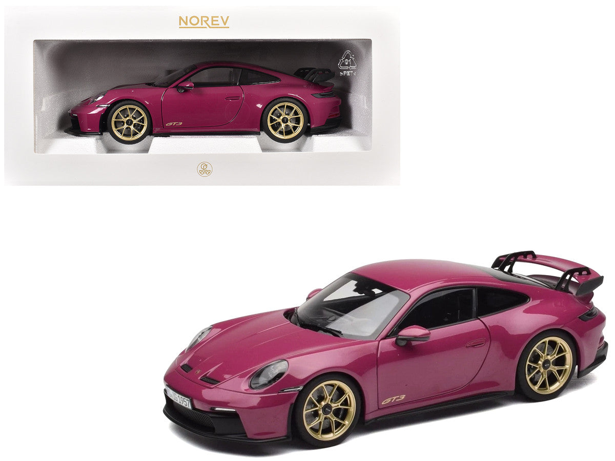 2021 Porsche 911 GT3 Ruby Star Neo 1/18 Diecast Model Car by Norev-4