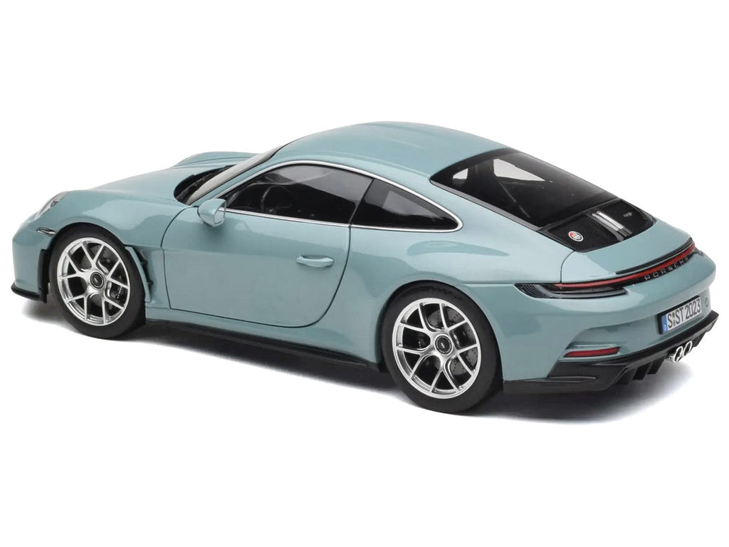2023 Porsche 911 S/T Meissen Blue 1/18 Diecast Model Car by Norev-3