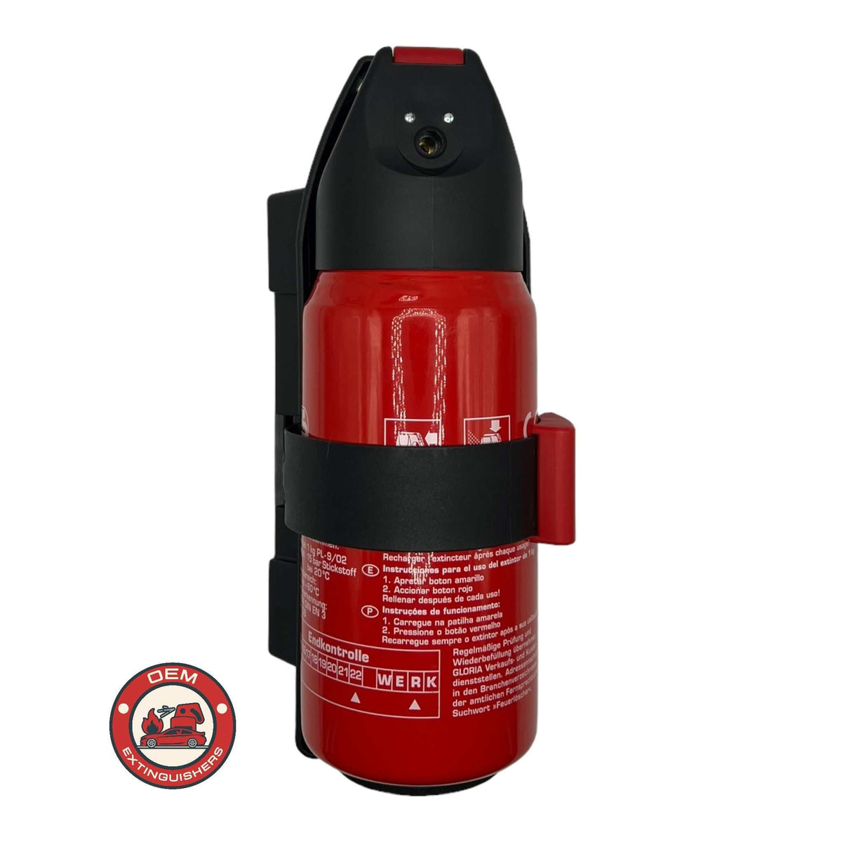Bare BMW Branded 1 Kg Fire Extinguisher