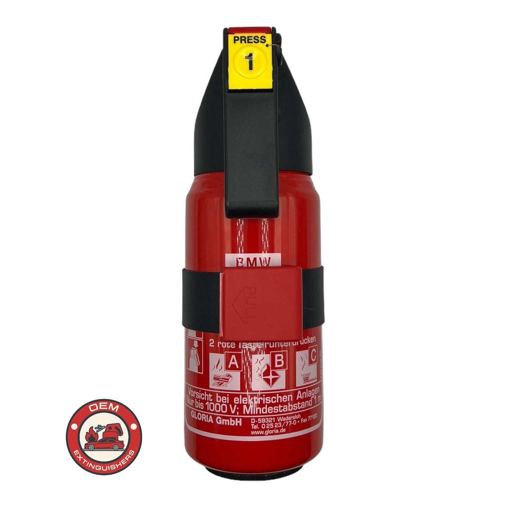 Bare BMW Branded 1 Kg Fire Extinguisher