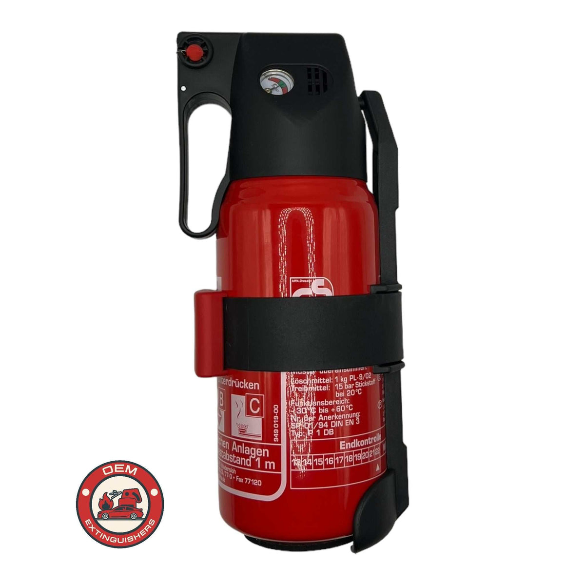 Bare BMW Branded 1 Kg Fire Extinguisher