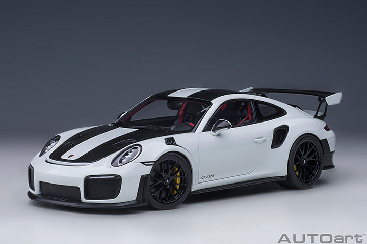 Porsche 911 991.2 GT2 RS w/ Weissach Pkg White 1:18 by AUTOart
