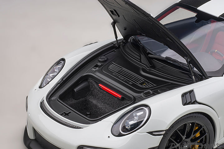 Porsche 911 991.2 GT2 RS w/ Weissach Pkg White 1:18 by AUTOart
