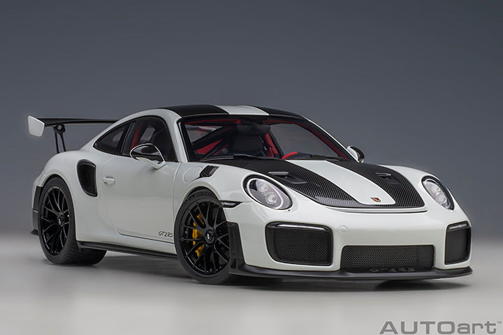 Porsche 911 991.2 GT2 RS w/ Weissach Pkg White 1:18 by AUTOart