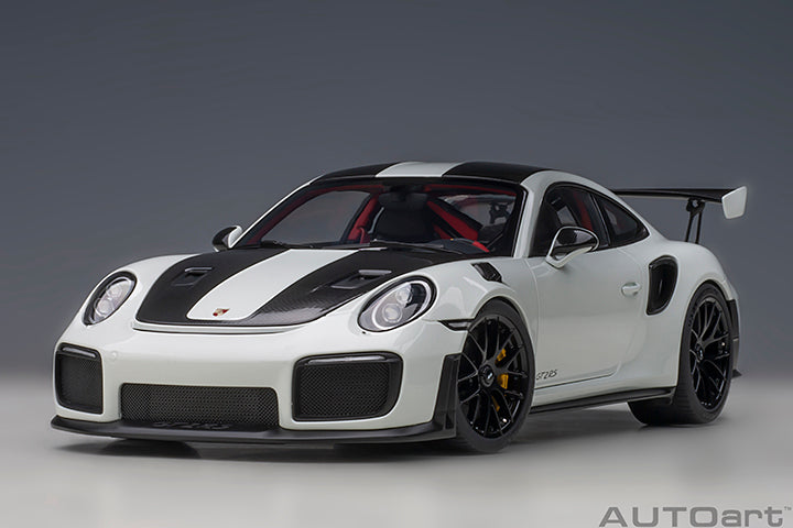 Porsche 911 991.2 GT2 RS w/ Weissach Pkg White 1:18 by AUTOart