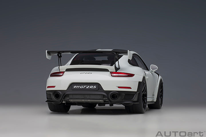 Porsche 911 991.2 GT2 RS w/ Weissach Pkg White 1:18 by AUTOart