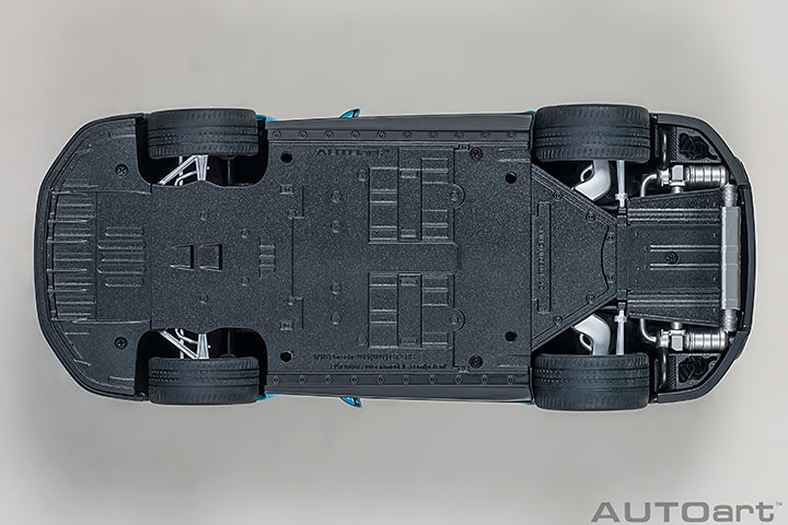 Porsche 911 991.2 GT2 RS w/ Weissach Pkg Miami Blue 1:18 by AUTOart