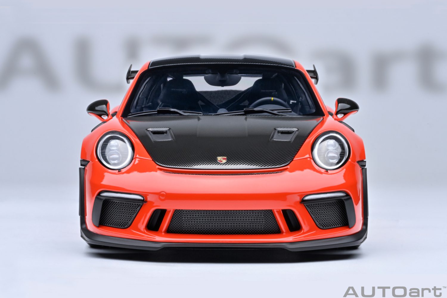 AUTOart Porsche 911 991.2 GT3 RS Weissach Lava Orange 1:18