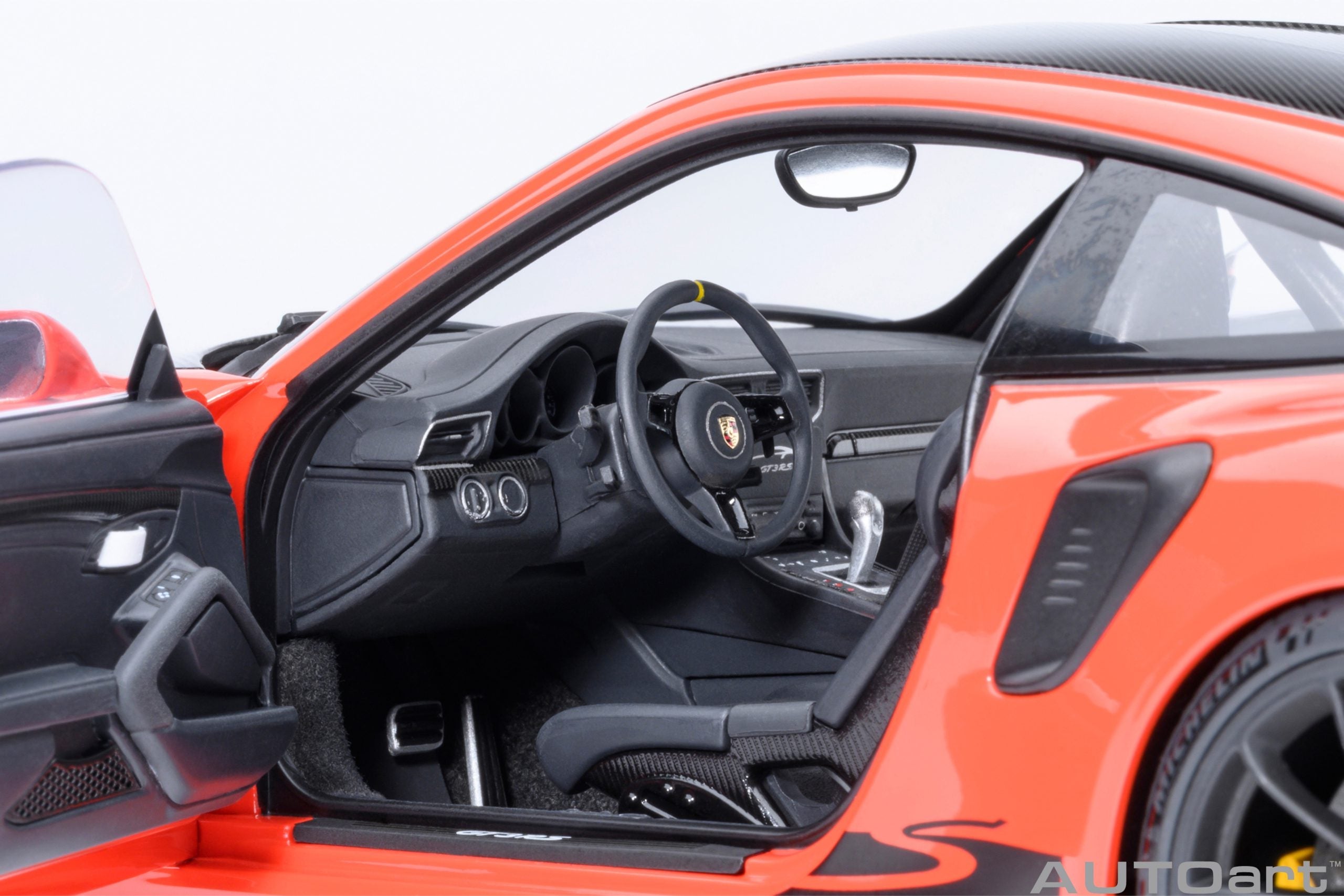 AUTOart Porsche 911 991.2 GT3 RS Weissach Lava Orange 1:18