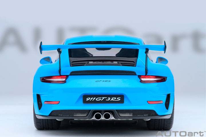 Porsche 911 991.2 GT3 RS Riviera Blue AUTOart 1:18