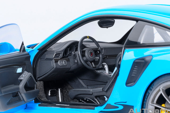Porsche 911 991.2 GT3 RS Riviera Blue AUTOart 1:18