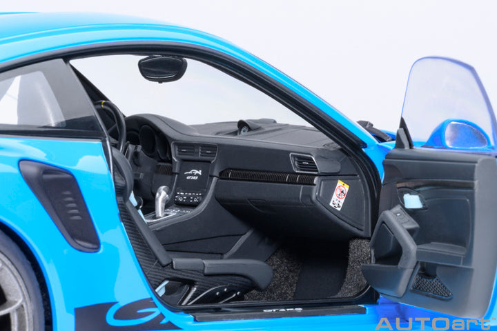 Porsche 911 991.2 GT3 RS Riviera Blue AUTOart 1:18