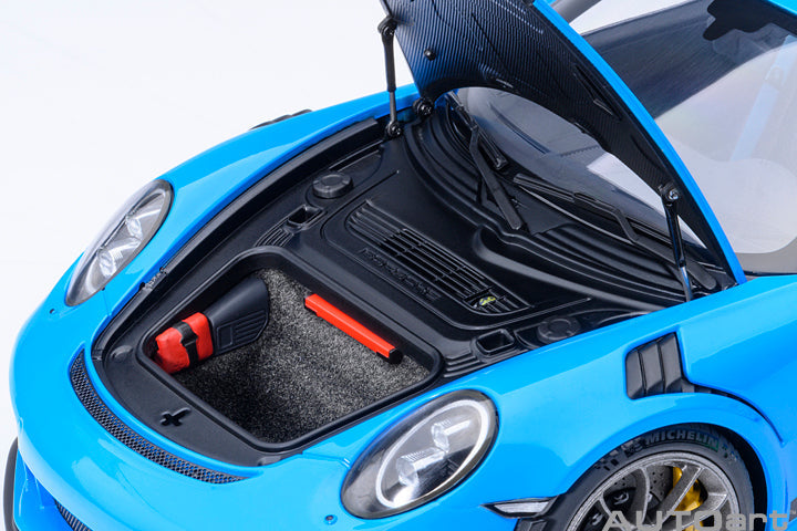 Porsche 911 991.2 GT3 RS Riviera Blue AUTOart 1:18