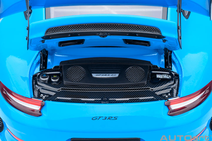 Porsche 911 991.2 GT3 RS Riviera Blue AUTOart 1:18