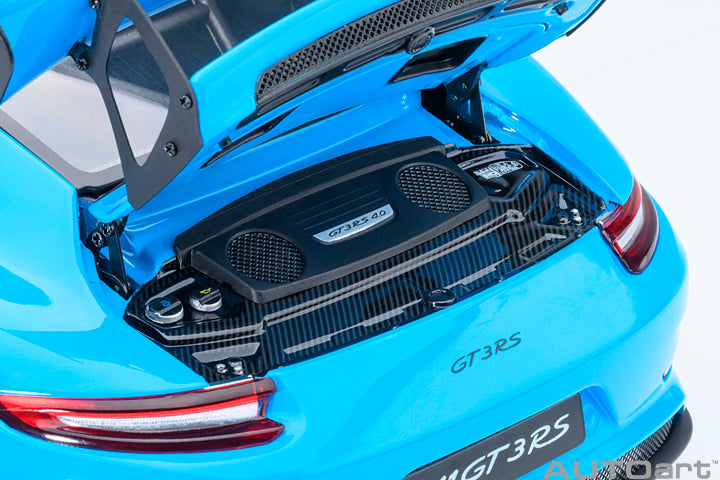Porsche 911 991.2 GT3 RS Riviera Blue AUTOart 1:18