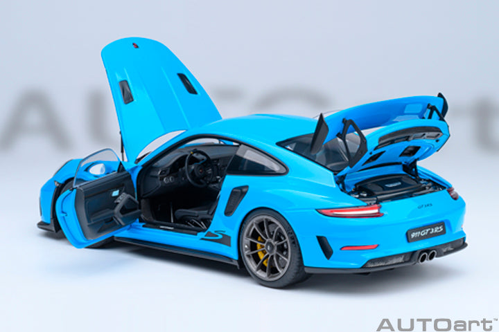 Porsche 911 991.2 GT3 RS Riviera Blue AUTOart 1:18