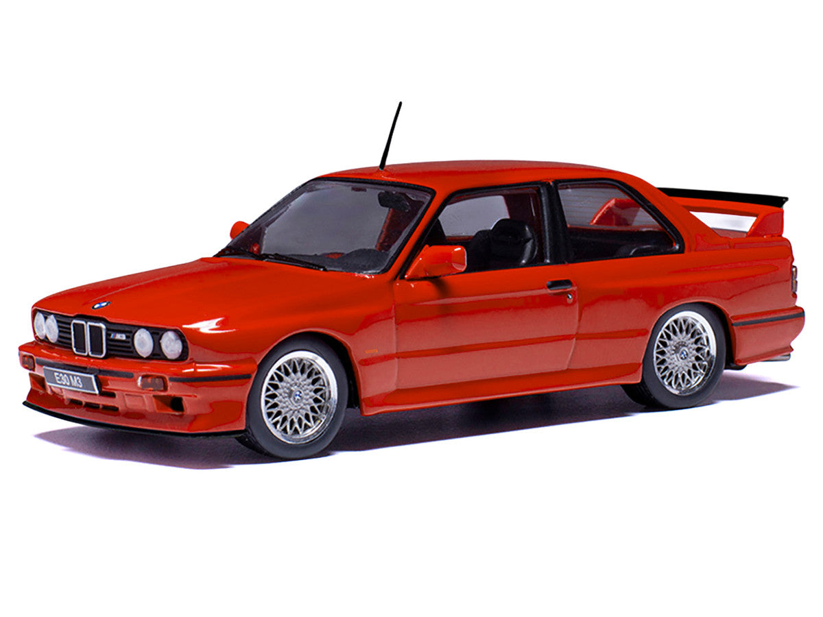 1990 BMW M3 Sport Evolution Red 1/43 Diecast Model by IXO Models-1