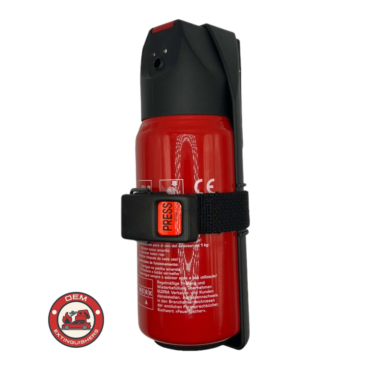 Bare BMW Branded 1 Kg Fire Extinguisher