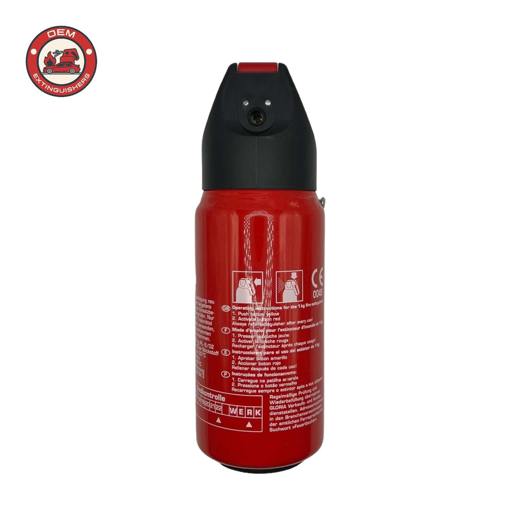 Bare BMW Branded 1 Kg Fire Extinguisher