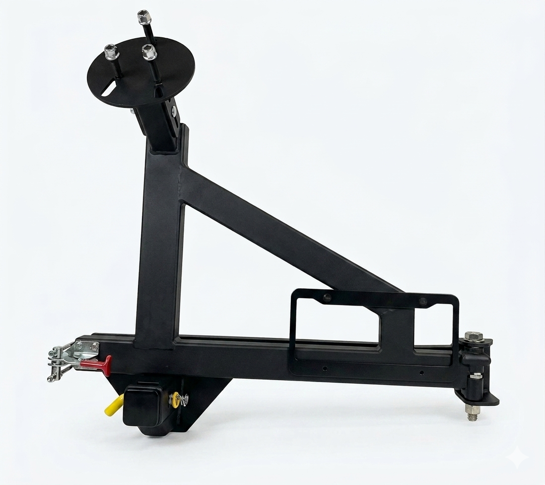 HRB Spare Tire Swing Out Carrier for Cayenne (955/957/958) and VW Touareg