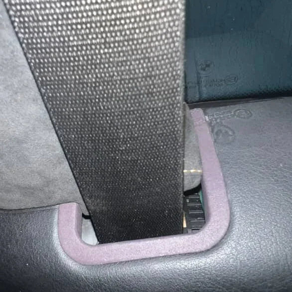 HRB BMW Z3 Coupe Seatbelt Trim Black