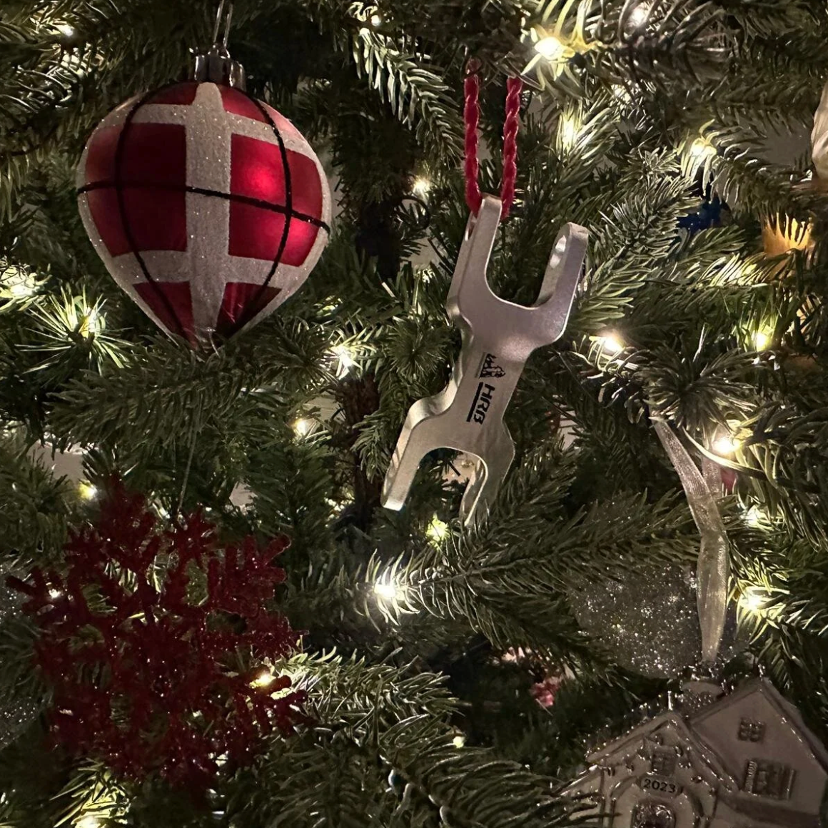 HRB DSSR Christmas Ornament billet