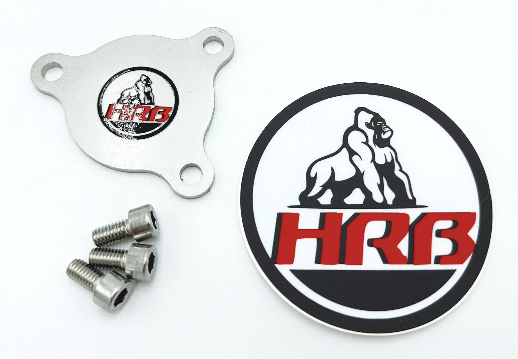 HRB McLaren ISG Delete plate with sticker and hardware