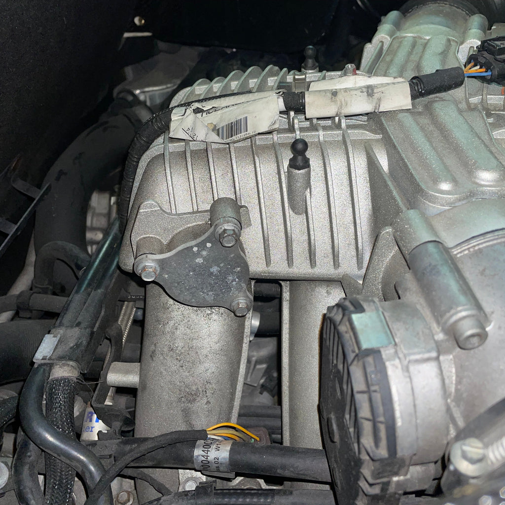 ISG Plate installed in McLaren MP4