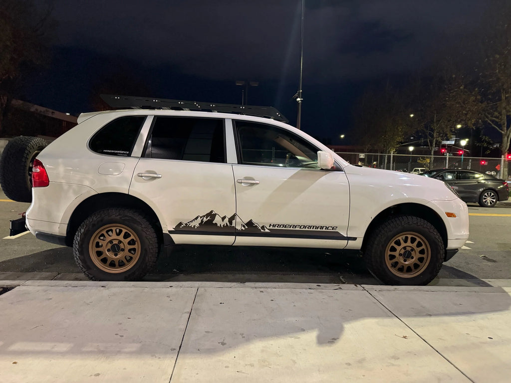 HRBerformance Porsche Cayenne Overland Build Sideview
