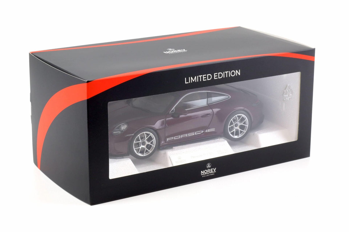 2023 Porsche 911 992 S/T PTS Amethyst Metallic Purple 1:18  Norev