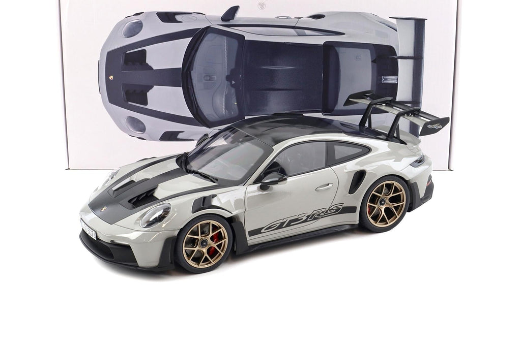 Norev 2022 Porsche 911 992 GT3 RS w/ Weissach Package Chalk (Crayon) 1:12