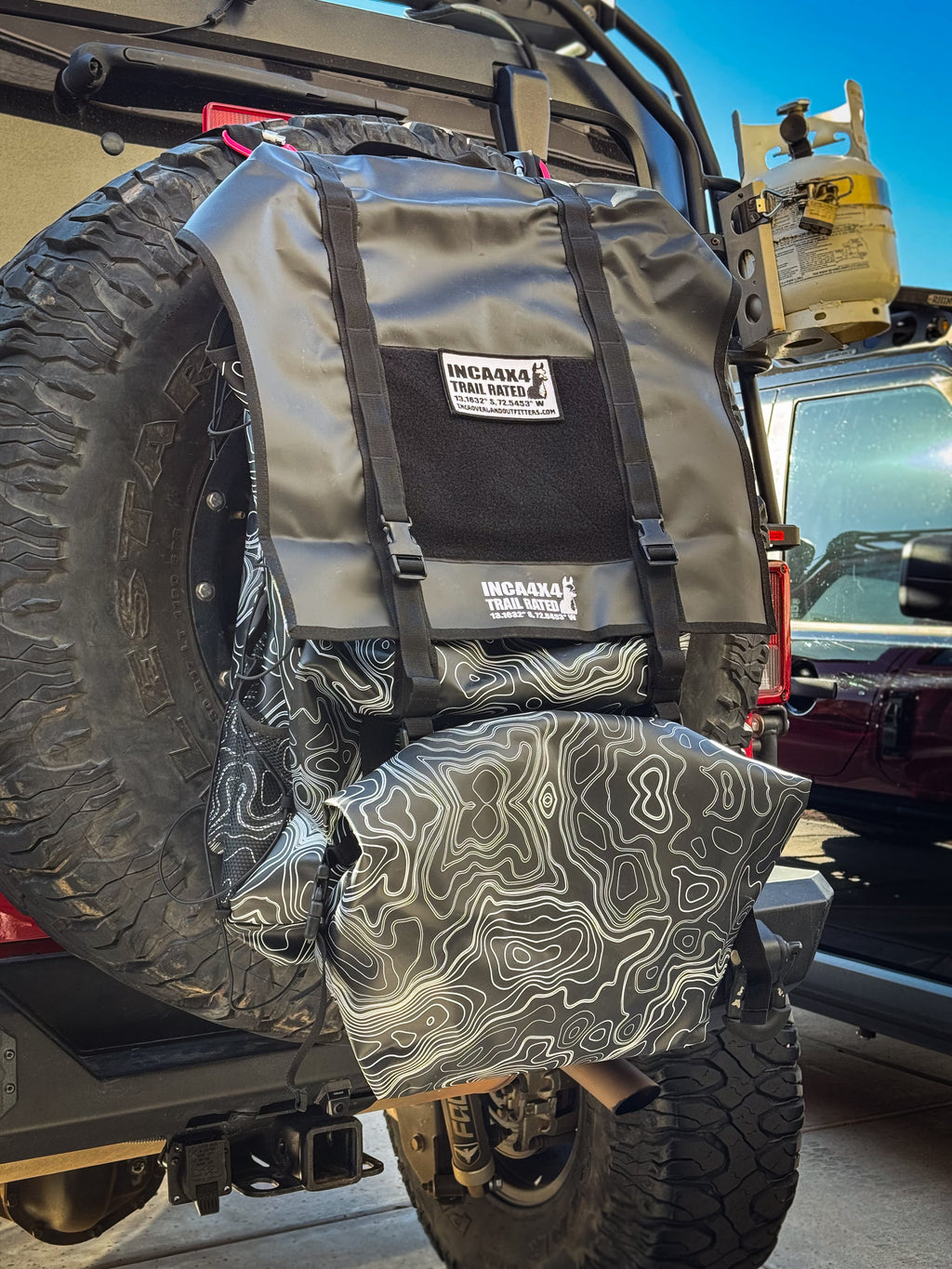 Inca4x4 Spare tire Tailgate Bag 4.0