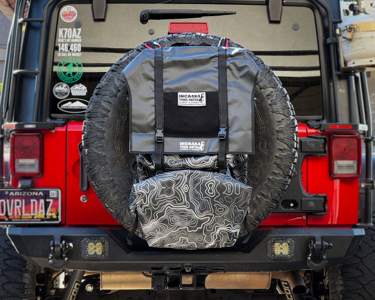 Inca4x4 Spare tire Tailgate Bag 4.0