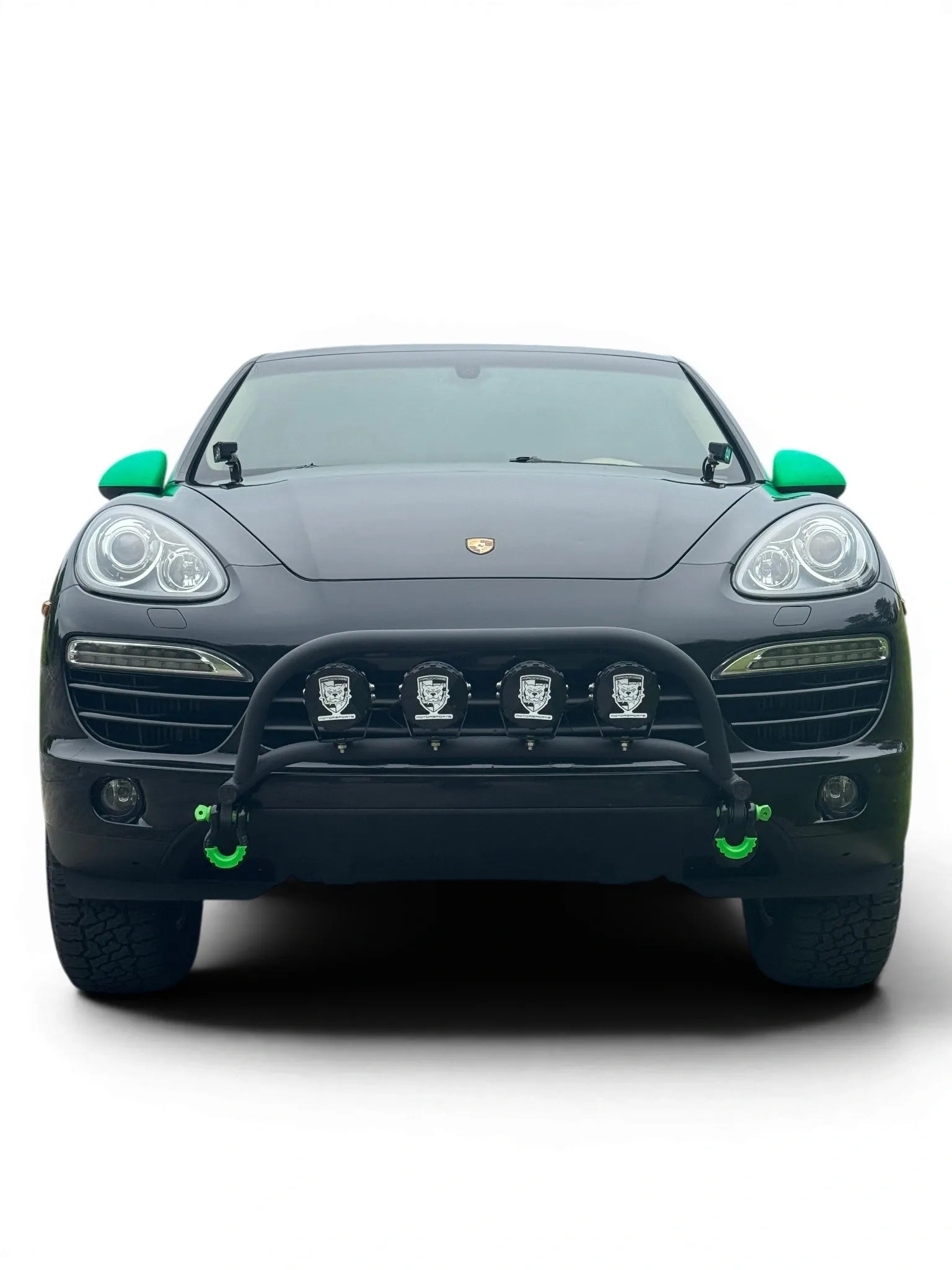 Porsche Cayenne Bull Bar w/ light mounts
