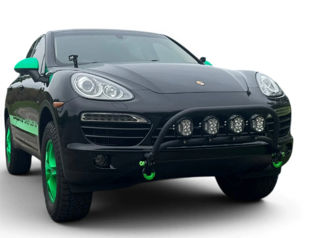 Porsche Cayenne Bull Bar w/ light mounts