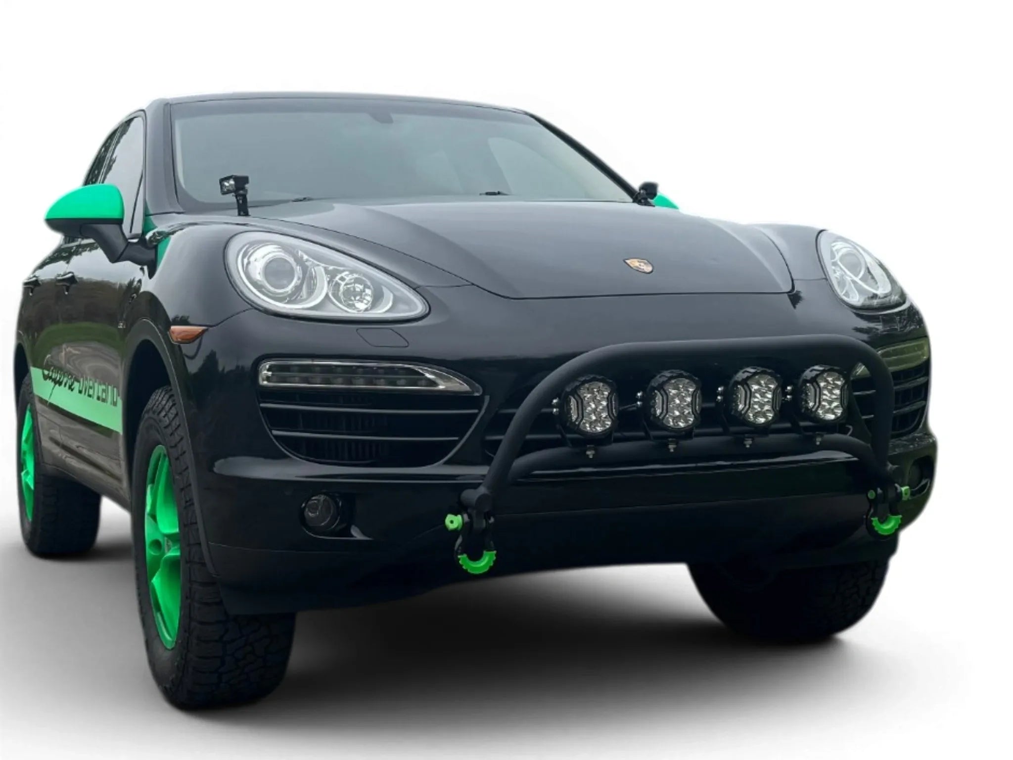 Porsche Cayenne Bull Bar w/ light mounts