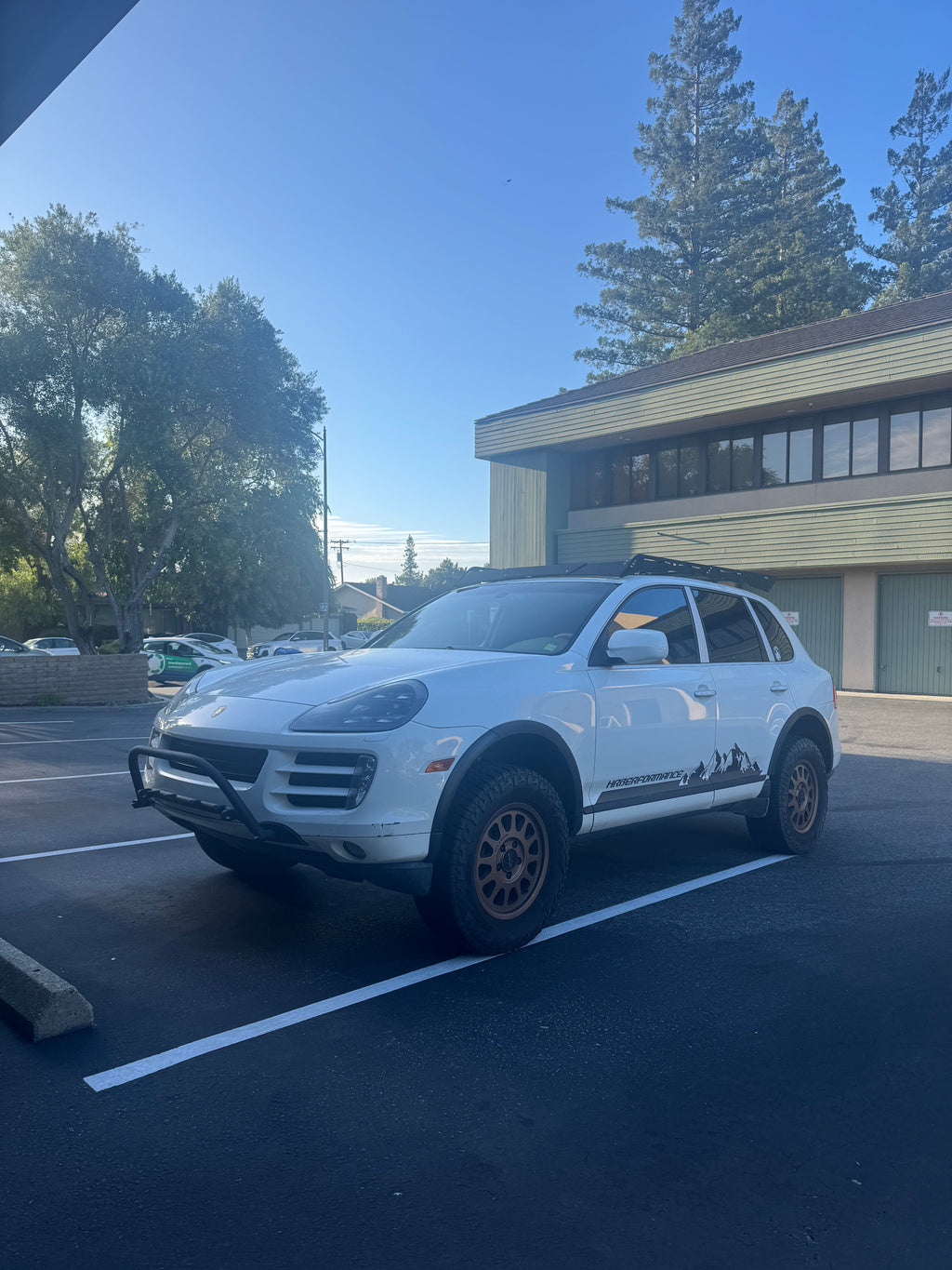 Porsche Cayenne Bull Bar w/ light mounts - Validation Sample 1 OF 1