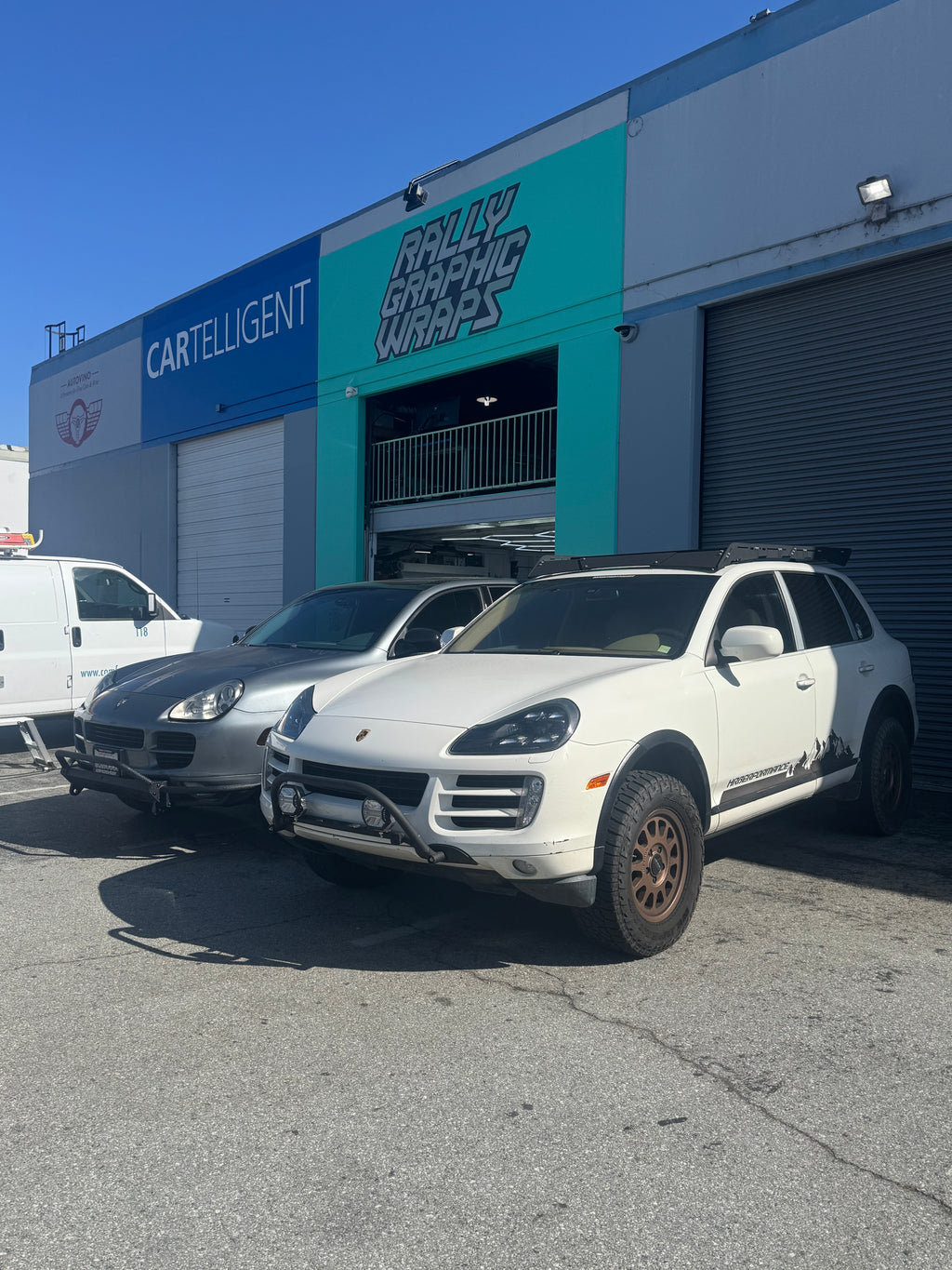 Porsche Cayenne Bull Bar w/ light mounts - Validation Sample 1 OF 1
