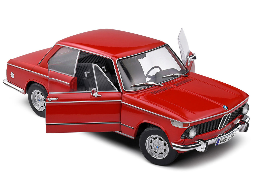 1971 BMW 1602 Verona Red 1/18 Diecast Model Car by Solido-2