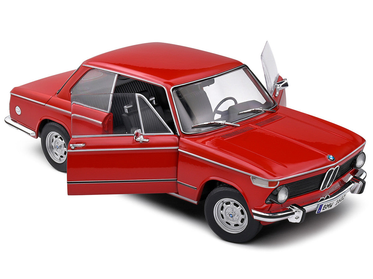 1971 BMW 1602 Verona Red 1/18 Diecast Model Car by Solido-2