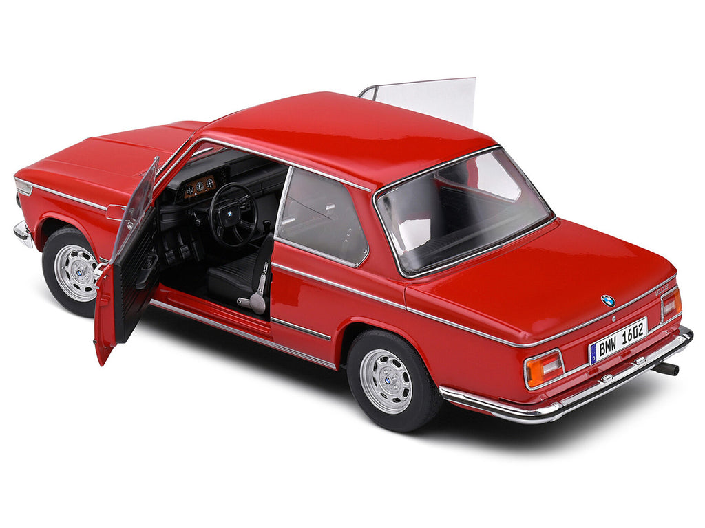 1971 BMW 1602 Verona Red 1/18 Diecast Model Car by Solido-4