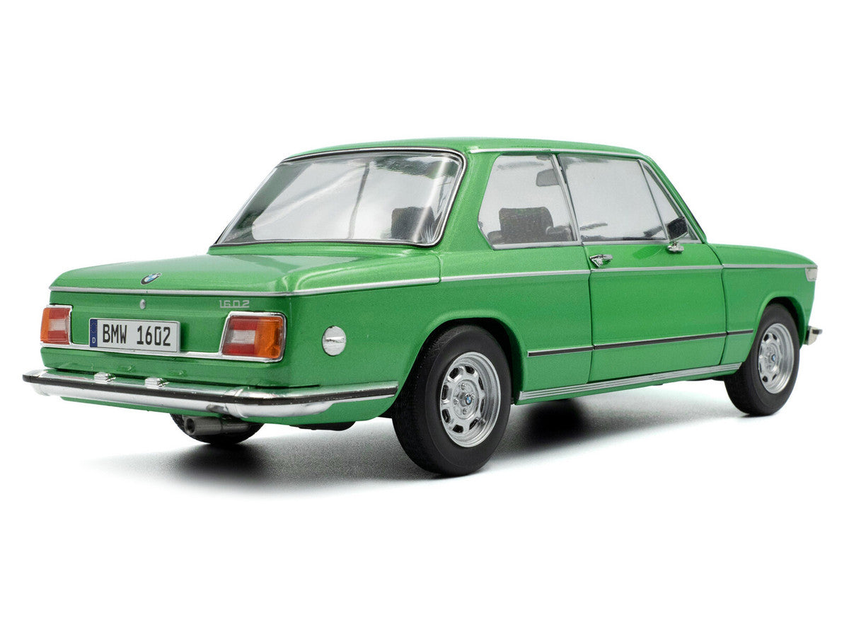1971 BMW 1602 Taiga Green Metallic 1/18 Diecast Model Car by Solido-0