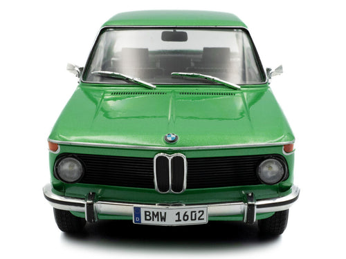 1971 BMW 1602 Taiga Green Metallic 1/18 Diecast Model Car by Solido-1