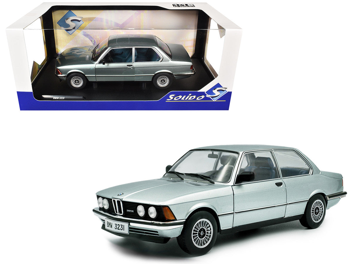 1980 BMW 323i Sapphire Blue Metallic 1/18 Diecast Model Car by Solido-4