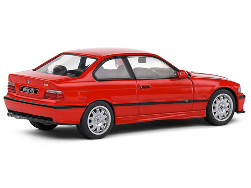 1999 BMW E36 M3 Coupe Brilliant Red 1/43 Diecast Model Car by Solido-0