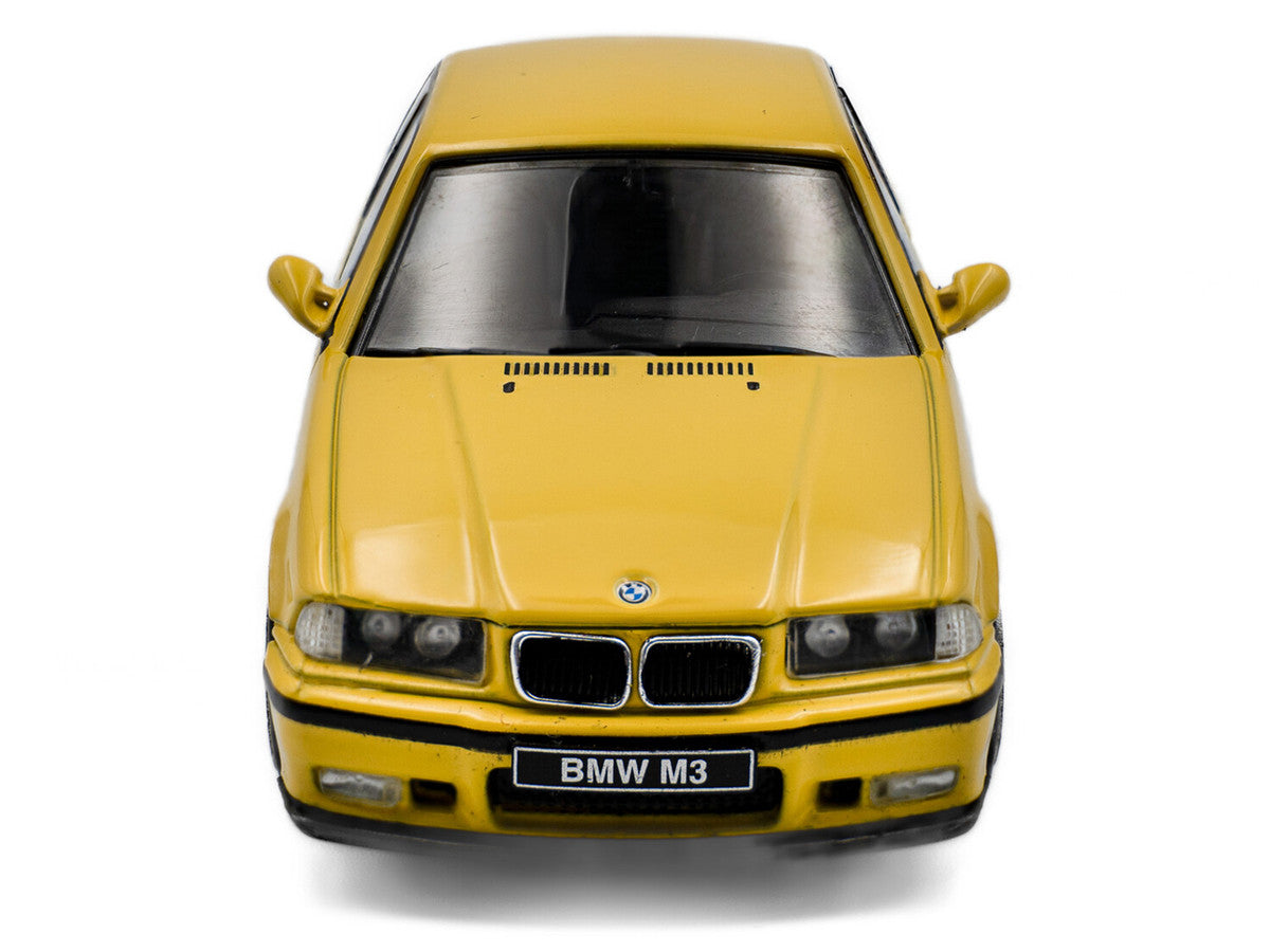 1999 BMW E36 M3 Coupe Dakar Yellow 1/43 Diecast Model Car by Solido-0